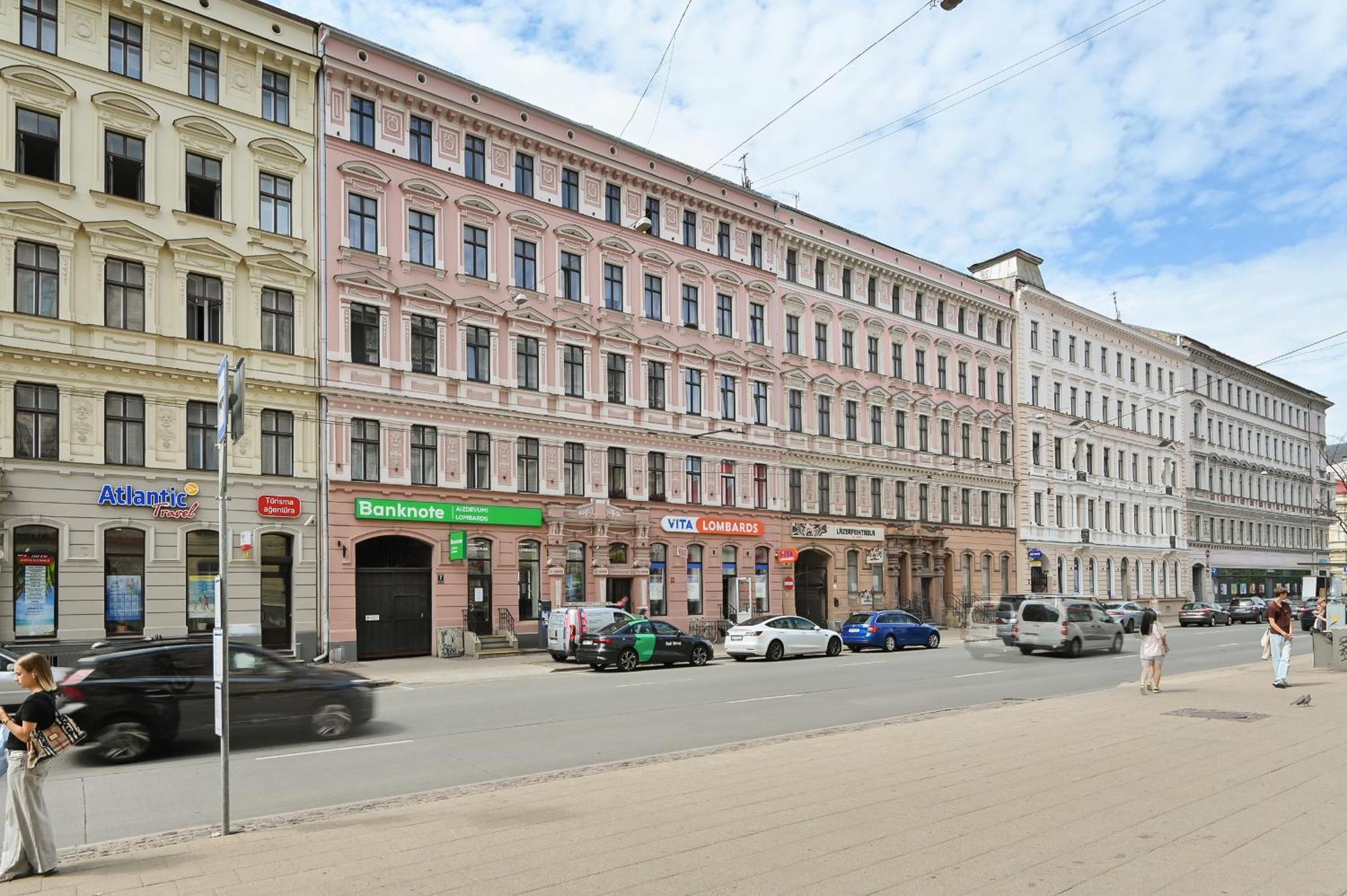 Fantastic Studio Apartment In The Heart Of Riga Luaran gambar